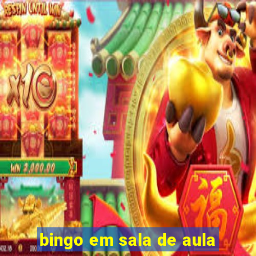 bingo em sala de aula